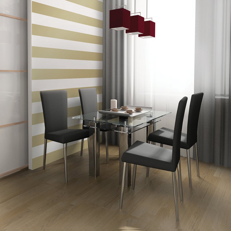 Tempaper Gold Mini Stripes Removable Peel and Stick Wallpaper, 4.1" x 20', Made in the USA - Image 3